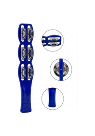 Resim Temel Plastik Çubuk Tef 6 Zilli Mavi 26 Cm 