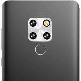 Resim Microcase Huawei Mate 20 Kamera Lens Koruma Halkası - Gümüş 