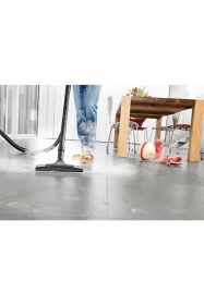 Resim Karcher 3'ü 1 Arada Buharlı Temizlik Makinesi Buhar Vakum ve Kurulama Özelliği Bir Arada Hepa Filtreli Alerjen Karşıtı Buharlı Mop Süpürge Karcher Sv 7 