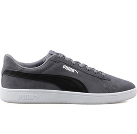 Resim Puma Smash 3 0 Erkek Günlük Ayakkabı 39098408 Gri 001 