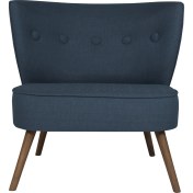 Resim Ze10 Design Bienville Tekli Koltuk Gece Mavisi 