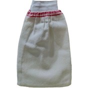 Resim İpek Sırt Ve Vücut Kesesi Lastikli Beyaz 15X25 