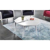 Resim Angel Orta Sehpa Beyaz 