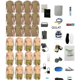 Resim Qulat 12'li Askerlik Seti Bedelli Acemi Temel Asker Malzeme Ekonomik Paket 001 