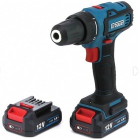 Resim Erbauer EDD12-Li-2 12V 2Ah Çift Akülü Matkap Vidalama 