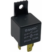 Resim Sanel 4 Uçlu 30 A 12V Ayaklı Röle 