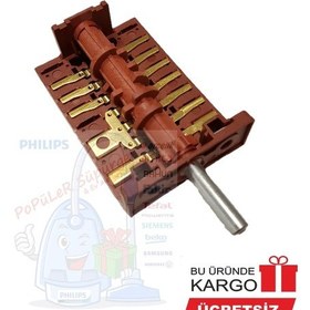 Resim Teka Uyumlu - Franke - Termikel Fırın Komütatörü - 8 Kademe - 419496209 