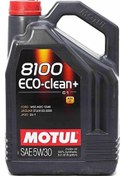 Resim Motul 8100 Eco-Clean+ C1 5W-30 Tam Sentetik Motor Yağı 5 L 