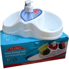 Resim Bulaşık Seti Sıvı Sabunluk Royaleks-f338 Çok Renkli 
