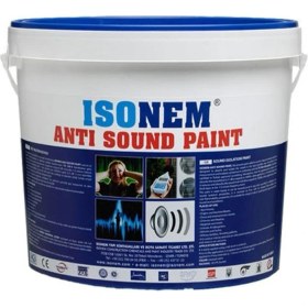 Resim Isonem Antisound Ses Yalıtım Boyası 10 Lt Beyaz 
