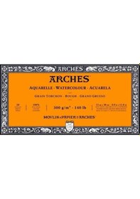 Resim Arches Watercolor 300 G 15x30 CM 20yp Rough Suluboya Blok / A17950 
