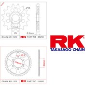 Resim Kawasaki Z 900 Rk Ön Arka Dişli 525 - 15/44 T (2017-2018) 