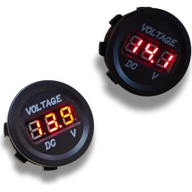 Resim Voltmetre - Voltaj Ölçüm - Smart Voltmetre - Akü Sağlığını Gerçek Zamanlı Takip Et! 12 Volt 