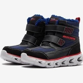 Resim Skechers HYPNO - FLASH 2.0 - STREET BREEZE Erkek Çocuk Ps Lacivert Işıklı Bot 