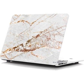 Resim Apple Uyumlu MacBook Pro Kılıf 13 İnç Mermer10nl Eski Hdmı'lı Model 2012-2015 A1425 A1502 İle R-09 