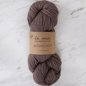 Resim La Mia Natural Wool Açık Kahverengi El Örgü İpi - H5 - 33604 