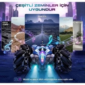 Resim Uzaktan Kumandalı Akrobat Araba 