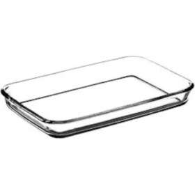 Resim Dikdörtgen Borcam Tepsi 34X22CM, 1900 Cc, Kahverengi, Dayanıklı ve Şık Mutfak Ürünü 