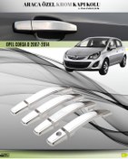 Resim ACK Dizayn OPEL CORSA D 2007-2014 ARACA ÖZEL KROM KAPI KOLU PASLANMAZ ÇELİK A+ 