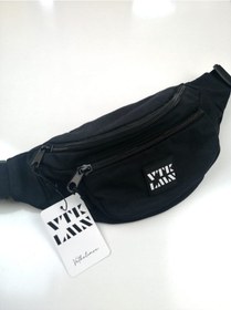 Resim Vatkalimon Unisex Siyah Renkli Omuz ve Bel Çantası 