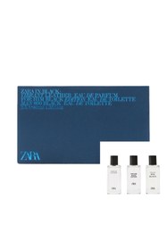 Resim Zara İn Black Set Vibrant Leather, For Him Black, 800 Black Erkek Parfüm Seti 3 x 40 ml 