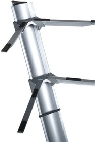 Resim Larkin KS500 Profesyonel Çift Katlı Ultimate Org Standı Sehpası (Gri) 
