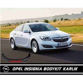 Resim Insignia Lip 4 Parça Kırmızı / Tampon Eki 