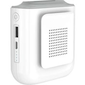 Resim Szykd F5 Açık Mekan Taşınabilir Asma Boyun Fan Fildişi (Yurt Dışından) 