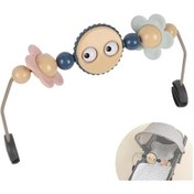 Resim Bebek Spor Salonu Oyuncak Çemberi - Kanatlı Gözlü Bebek Arabası Oyuncak Çemberi 