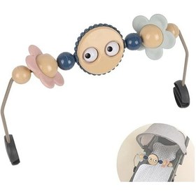 Resim Bebek Spor Salonu Oyuncak Çemberi - Kanatlı Gözlü Bebek Arabası Oyuncak Çemberi 