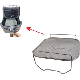 Resim Populer Fakir Easy Chefry 4 Lt Yağsız Fritöz Airfryer Yağ Uyumlu Sıçramasını Önleyen Tel Kafes 