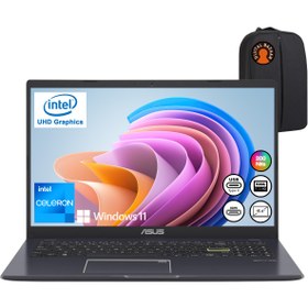 Resim ASUS Vivobook Go 15 Celeron N4500 4GB RAM 128GB SSD 15.6" FHD W11 Taşınabilir Bilgisayar+DJT Çanta 