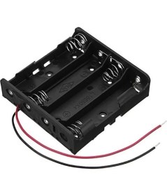 Resim 18650 4'lü Pil Yuvası - Yüksek Kalite 