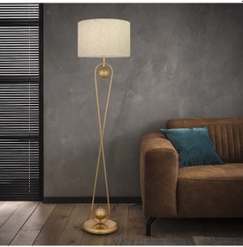 Resim Letta Eskitme Şapkalı Eskitme Modern Tasarım Ayaklı Abajur Lamba Metal Lambader 