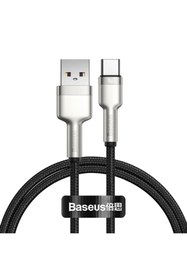 Resim Baseus Cafule Series Metal Usb To Type C 40w 1 Metre Şarj Data Kablosu 