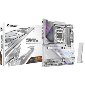 Resim Gigabyte X870e Aorus Master X3d Ice Wıfı-7 Am5 Ddr5 9000mhz Oc Aaaa11gıg0051 