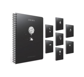 Resim Astro Notes A4 60 Yaprak Kareli Spiralli Karton Kapak 2 Li Defter Seti 2 Adet 