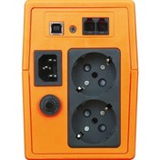 Resim MAKELSAN LION 850VA Line Interactive UPS (1x9A Akü) 