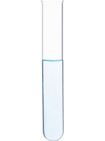 Resim 12x75mm Cam Deney Test Tüpü 5 Adet 7,5 Cm Uzunluk 