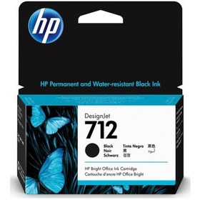 Resim Hp 3Ed70A 712 38 Ml Black Designjet Ink 