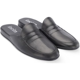 Resim Buzz Erkek Siyah Lüks Rahat Hafif Konforlu Misafir Ev Terlik Siyah 