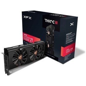 Resim XFX AMD Radeon RX 5500 XT Thicc II Pro RX-55XT8DFD6 8 GB 128 Bit GDDR6 Ekran Kartı 