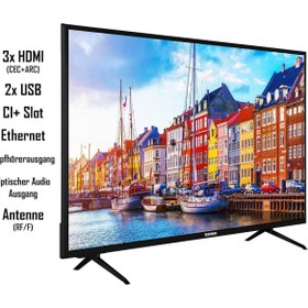 Resim Telefunken XU43K700 43"-109CM ULTRAHD SMART WIFI BT LED TV 