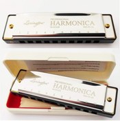Resim Delixa Lexington 10 Delikli Mızıka Professional Harmonica DO (C) 