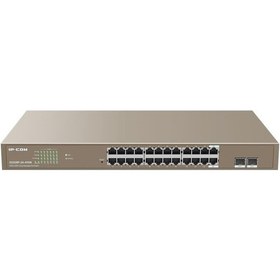 Resim Ip-Com G3326P-24-410 W 24 Port Gıgabıt+ 2x1 Gb Sfp Uplınk L2 Yönetilebilir Rackmount Switch 