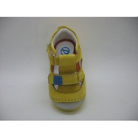 Resim Angelokids Perlina 01102 Doğal Deri Ortopedik Ilk Adım Ayakkabısı 18-21 (422288424) Sarı 