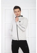 Resim Erkek Spor Kar Melanj Spor Slimfit, Kapüşonlu, 4 Cepli, 4 Mevsim Kar Melanj 