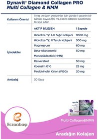 Resim Dynavit Diamond Nmn Collagen Pro 30 Saşe 