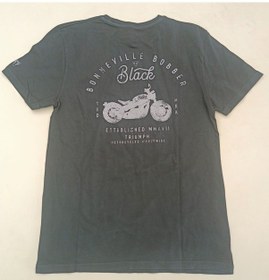 Resim TRİUMPH BOBBER BASKI BİSİKLET YAKA KISA KOL TSHİRT 