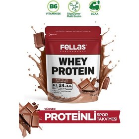 Resim Fellas Whey Protein Tozu - Çikolata Aromalı 175 G Çikolata 